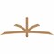 Ekena Millwork Davenport Timber Gable Bracket, Western Red Cedar, 84"W x 28"H x 3 1/2"D x 3 1/2"F, 8/12 Pitch GBW084X28X0404DAV00SWR - alternate 1